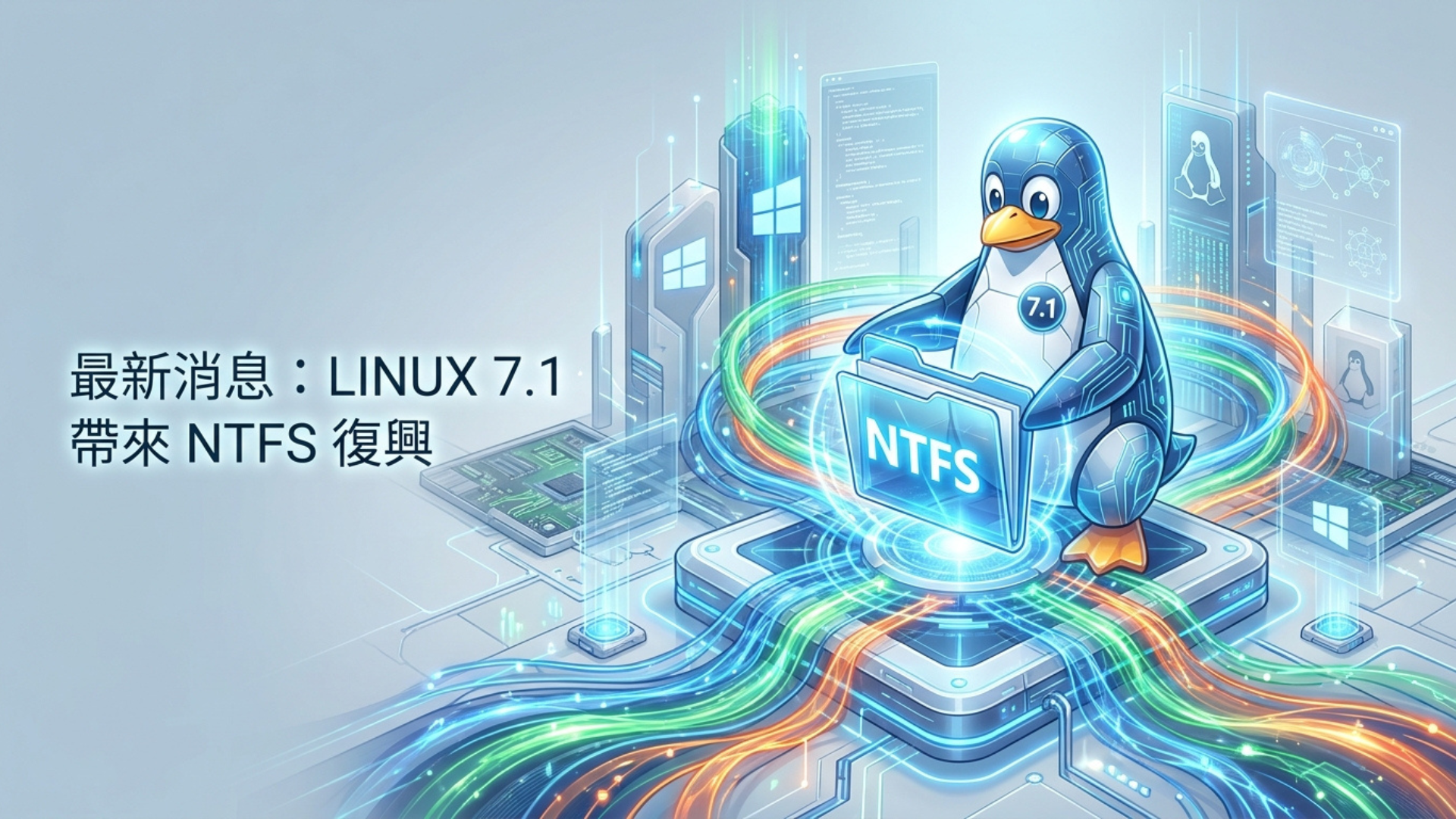 Linux 7.1「NTFS 復興」:全新原生驅動的底層架構與效能躍進深度解析 - 最新消息